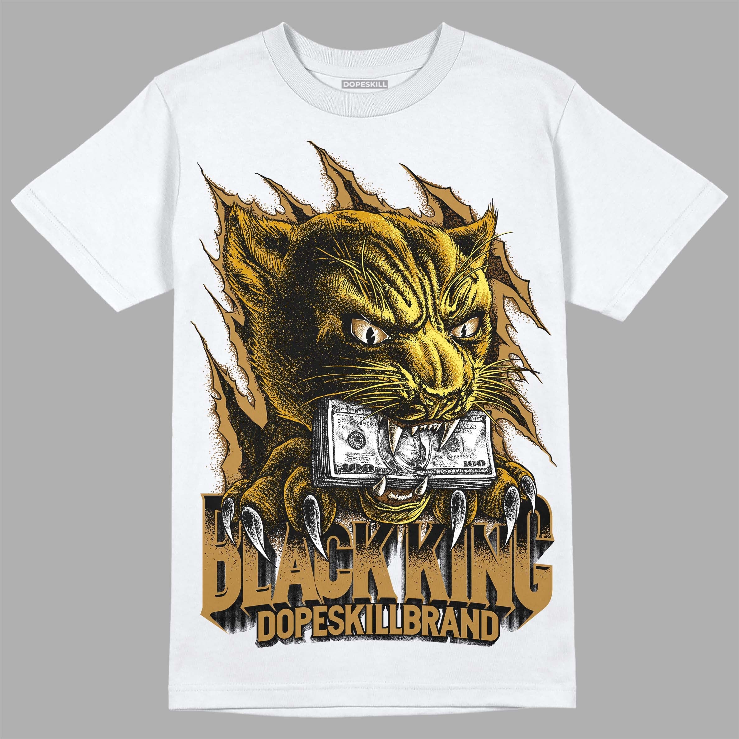 Wheat 13s superstreetwear T-Shirt Black King Graphic
