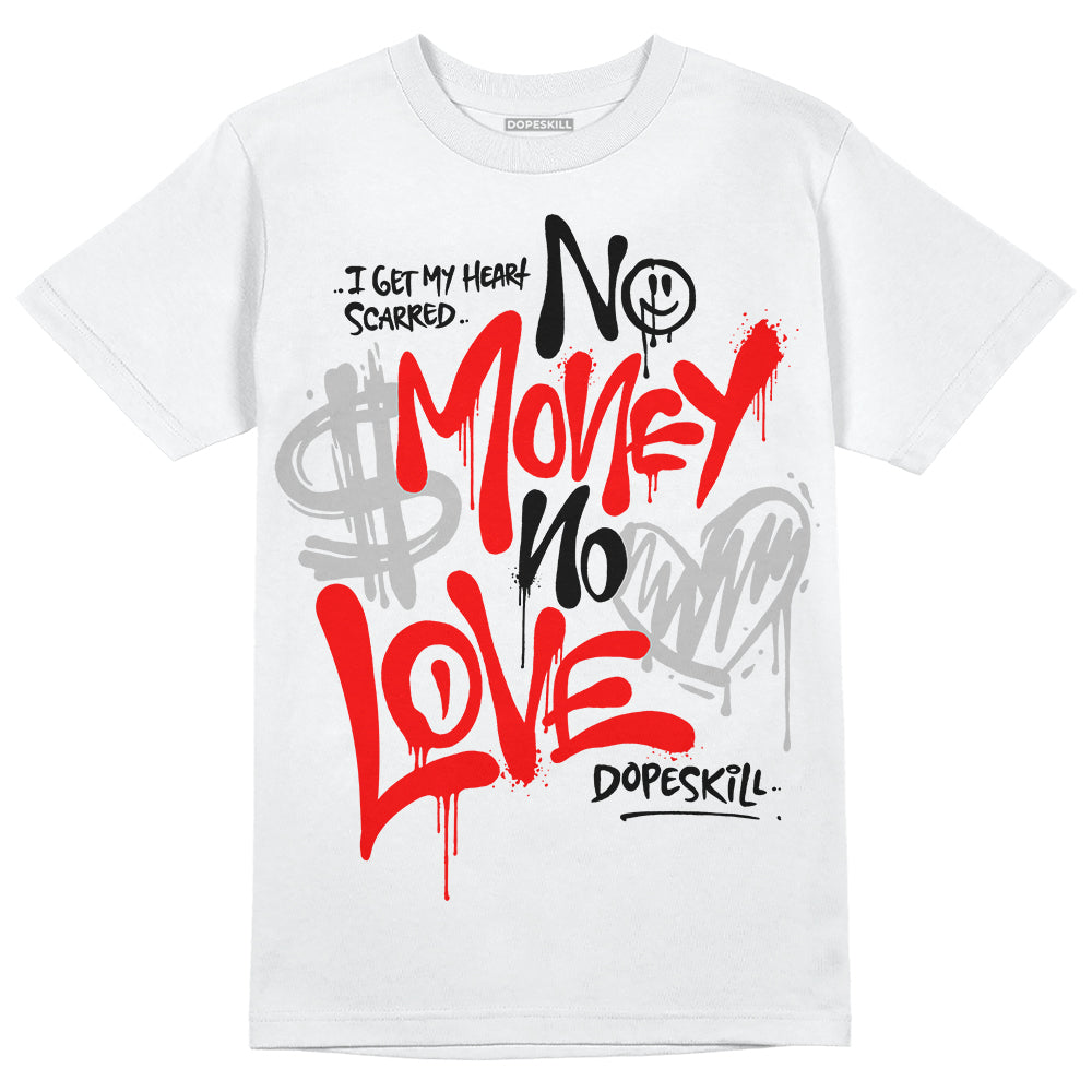 Cherry 12s superstreetwear T-Shirt No Money No Love Typo Graphic