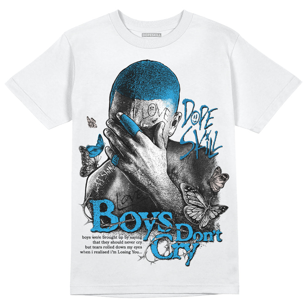Military Blue 4s superstreetwear T-Shirt Boys Don't Cry Graphic