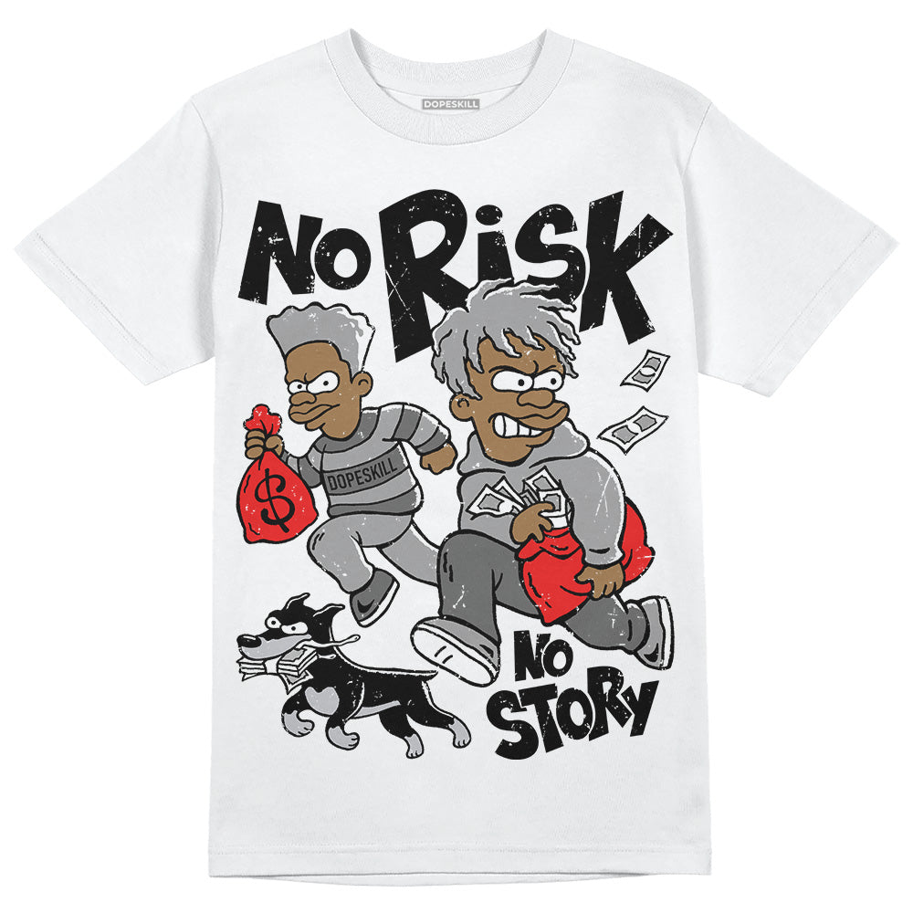 Grey Collection superstreetwear T-Shirt No Risk No Story Graphic