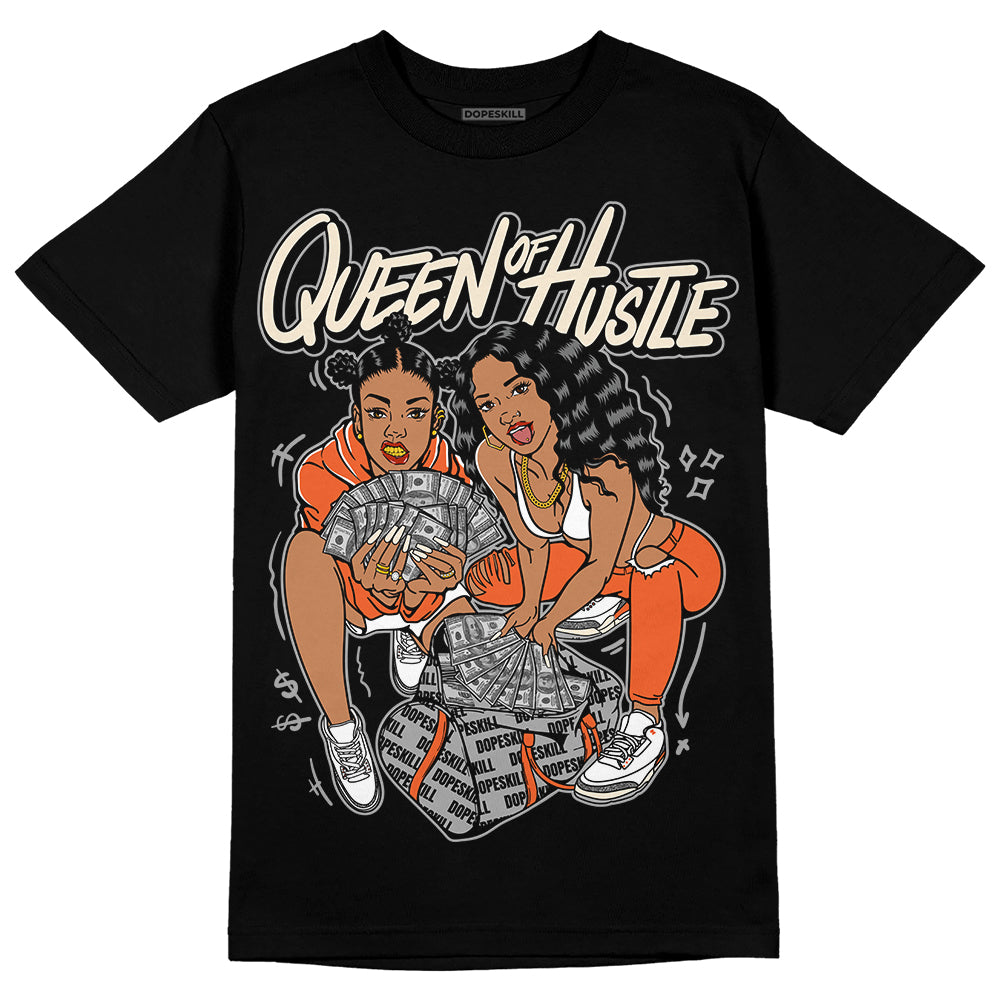 Georgia Peach 3s superstreetwear T-Shirt Queen Of Hustle Graphic