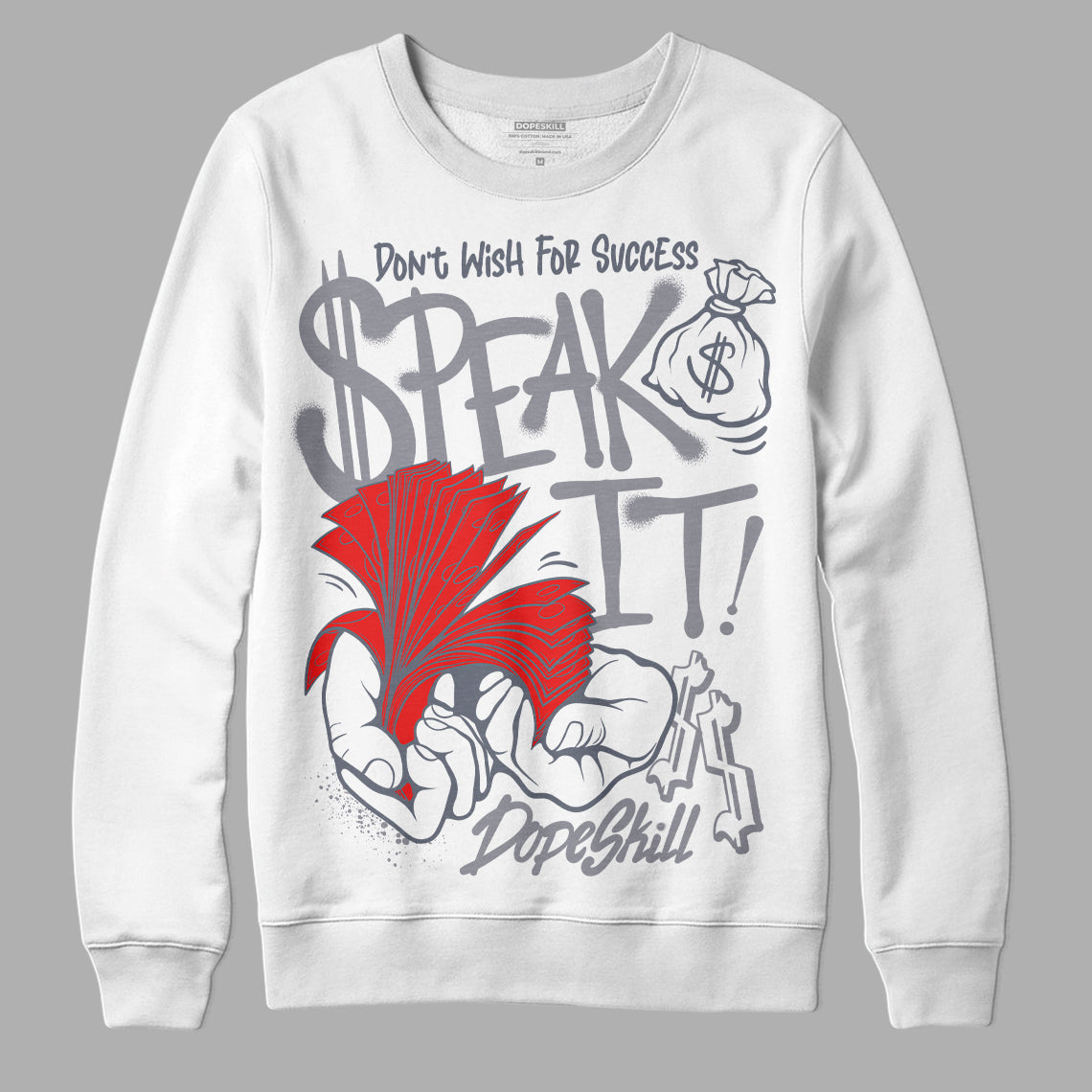Stealth 14s superstreetwear Sweatshirt Speak It Graphic