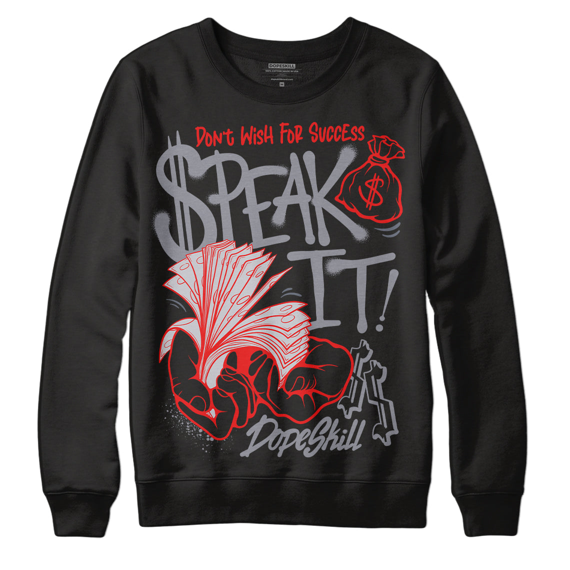 Stealth 14s superstreetwear Sweatshirt Speak It Graphic