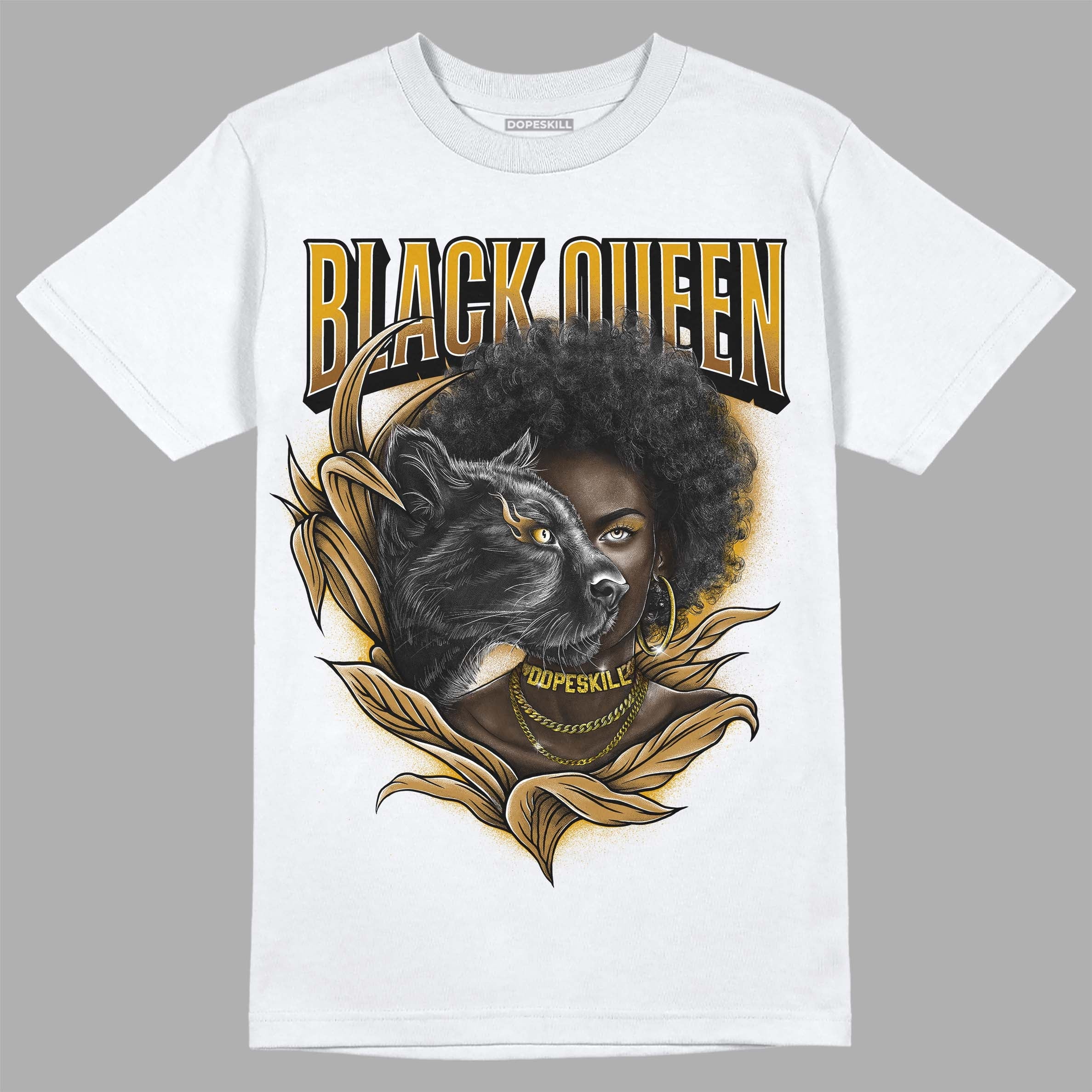 Wheat 13s superstreetwear T-Shirt New Black Queen Graphic
