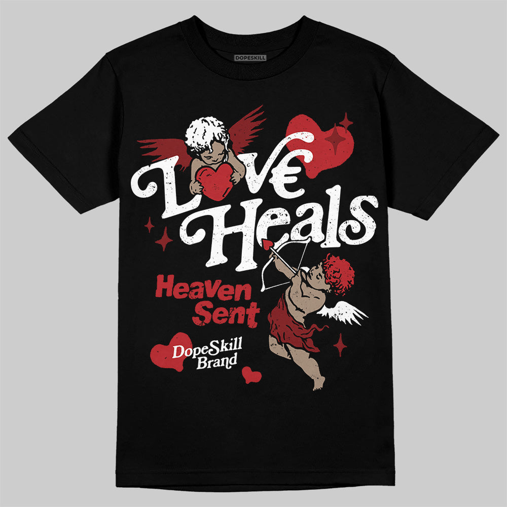 Flu Game 12s superstreetwear T-Shirt New Love Heals Graphic