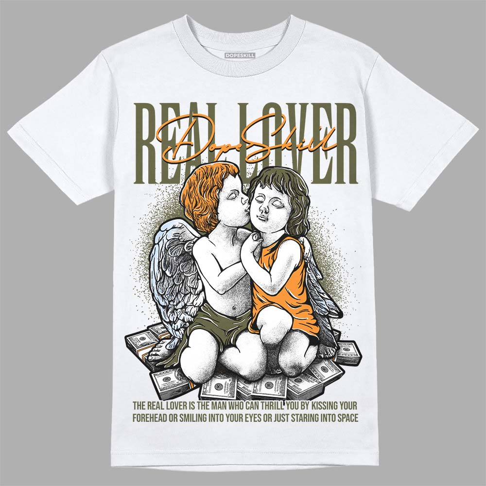 Olive 5s superstreetwear T-Shirt Real Lover Graphic