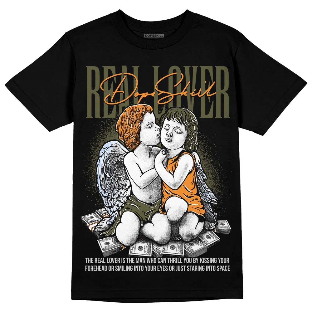 Olive 5s superstreetwear T-Shirt Real Lover Graphic