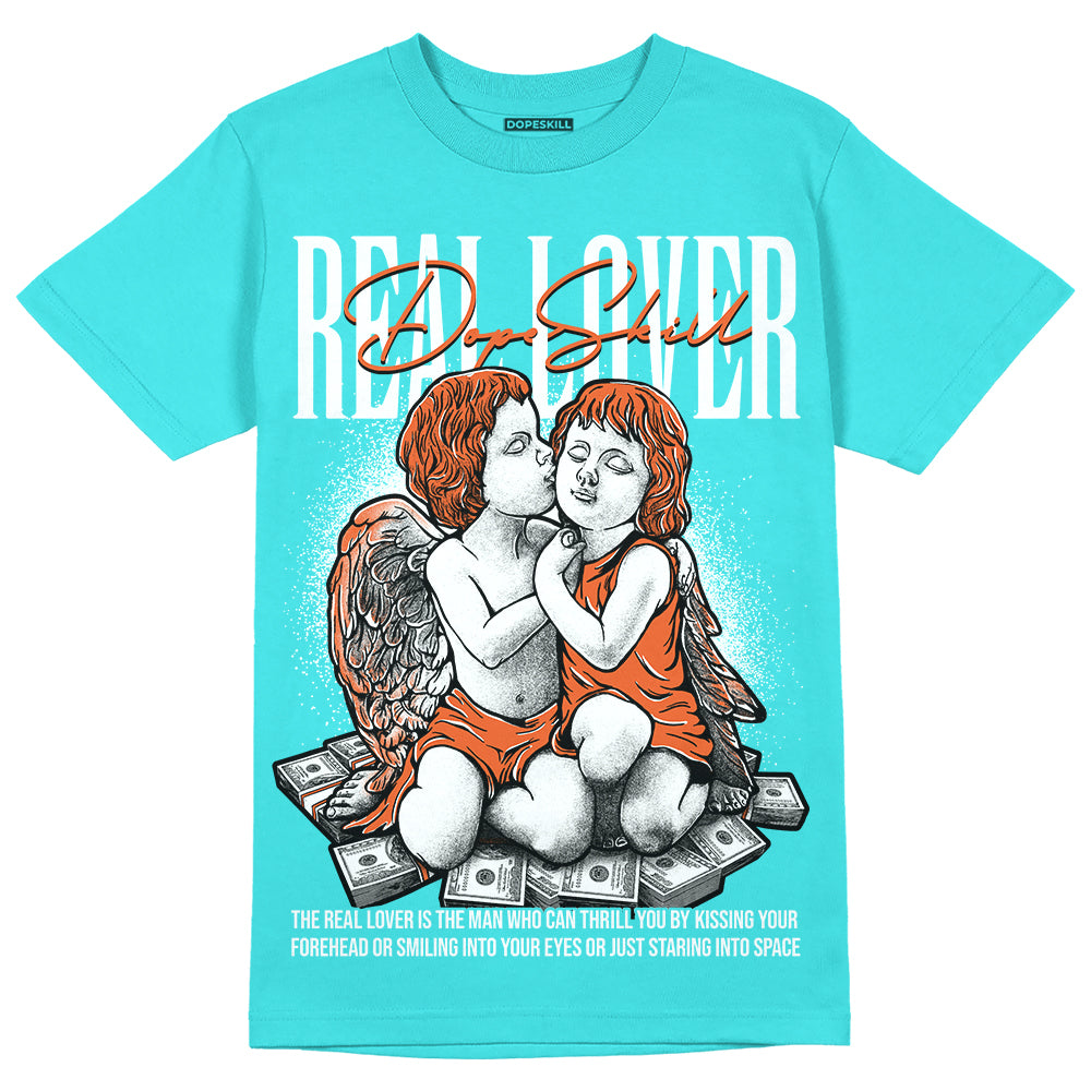 Dunk Dolphins superstreetwear Tahiti Blue T-shirt Real Lover Graphic