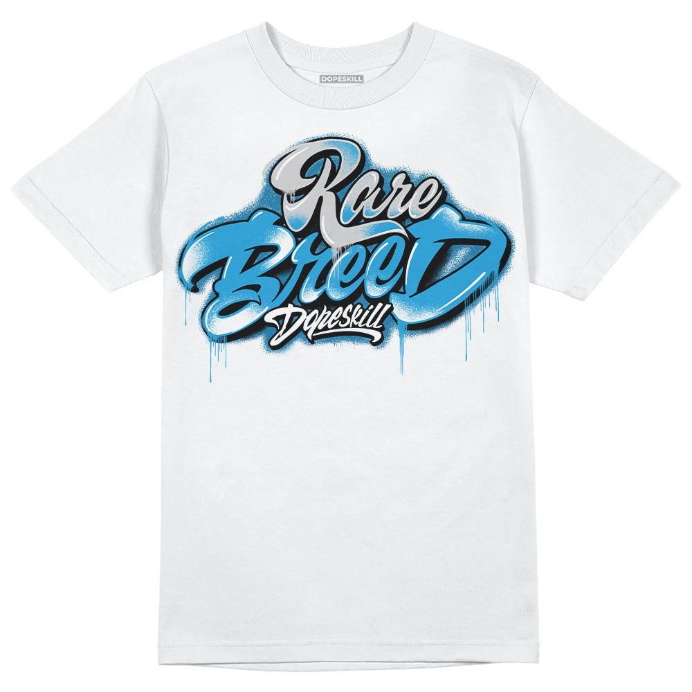 Military Blue 4s superstreetwear T-Shirt Rare Breed Type Graphic