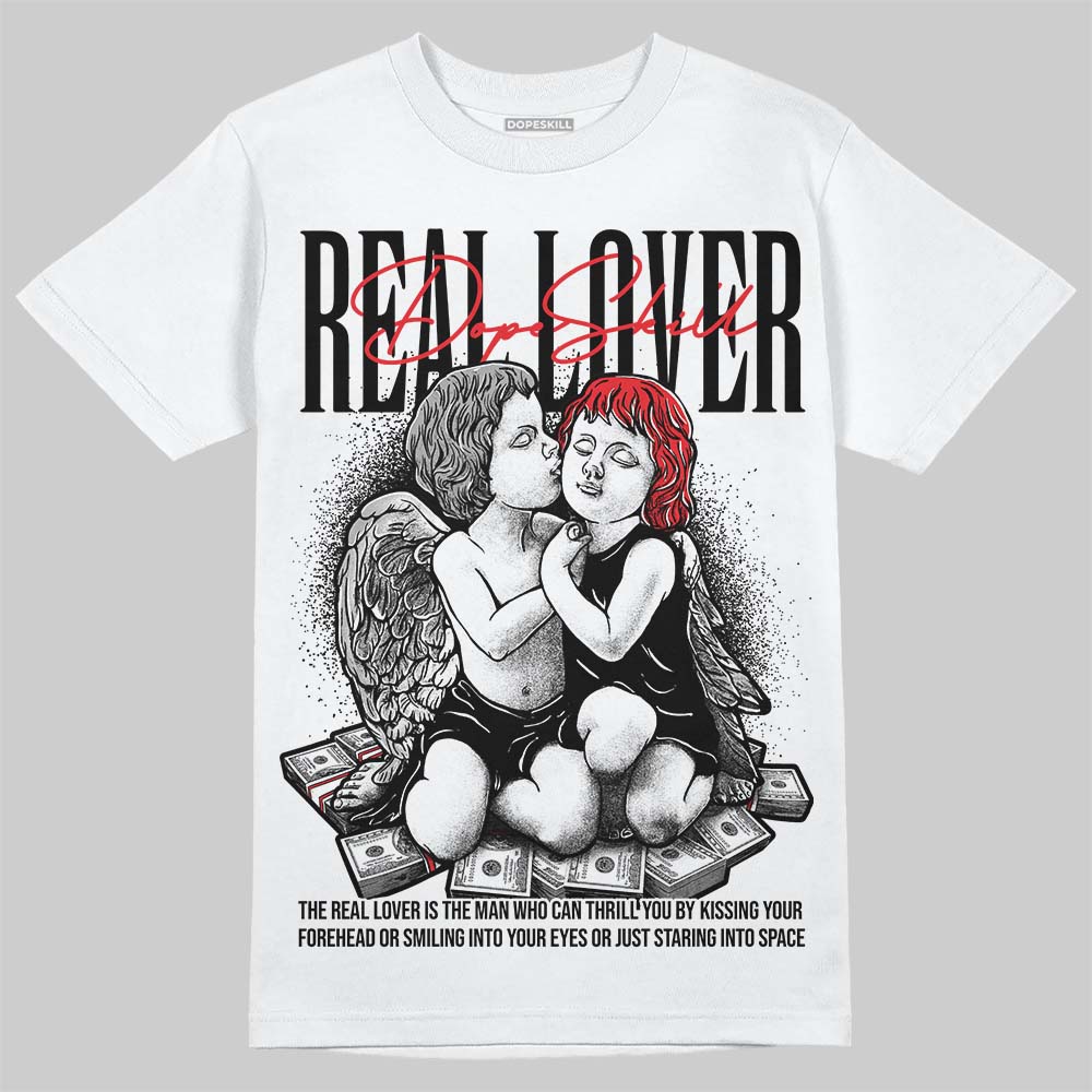 White Thunder 4s superstreetwear T-Shirt Real Lover Graphic