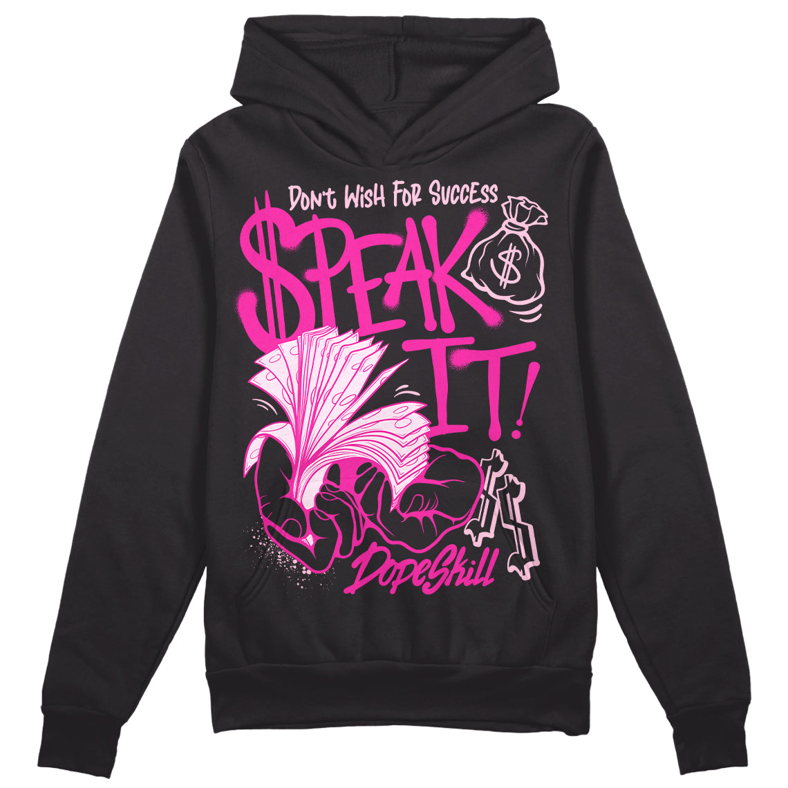 Triple Pink Dunk superstreetwear Hoodie Sweatshirt Speak It Graphic