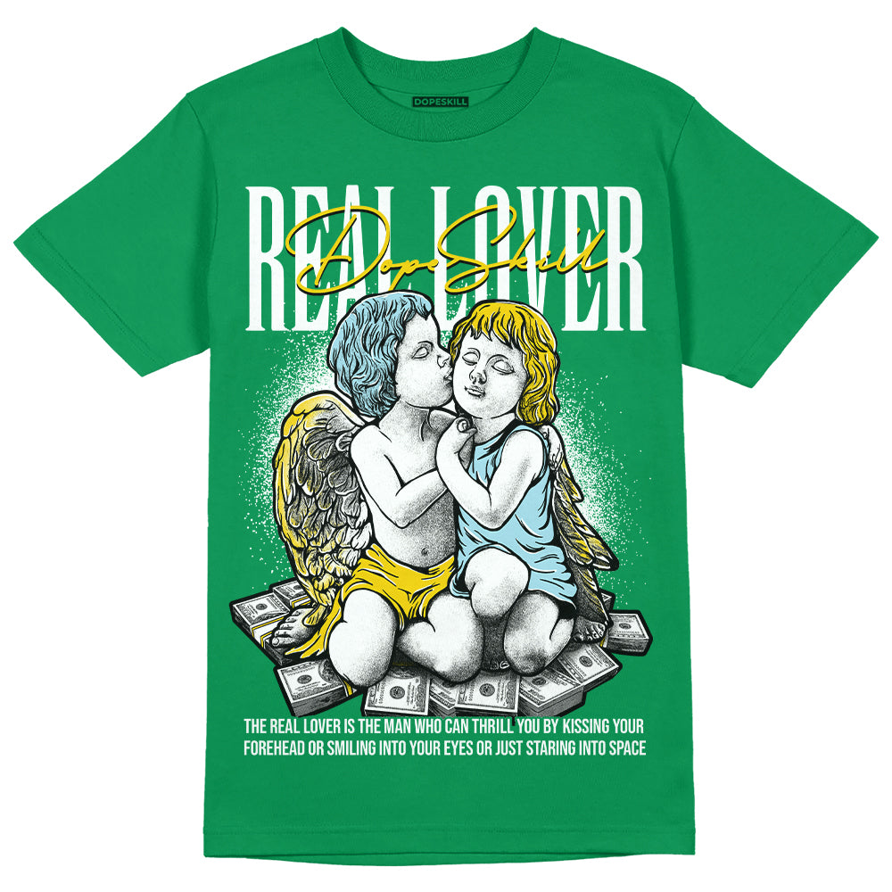 Lucky Green 5s superstreetwear Green T-shirt Real Lover Graphic
