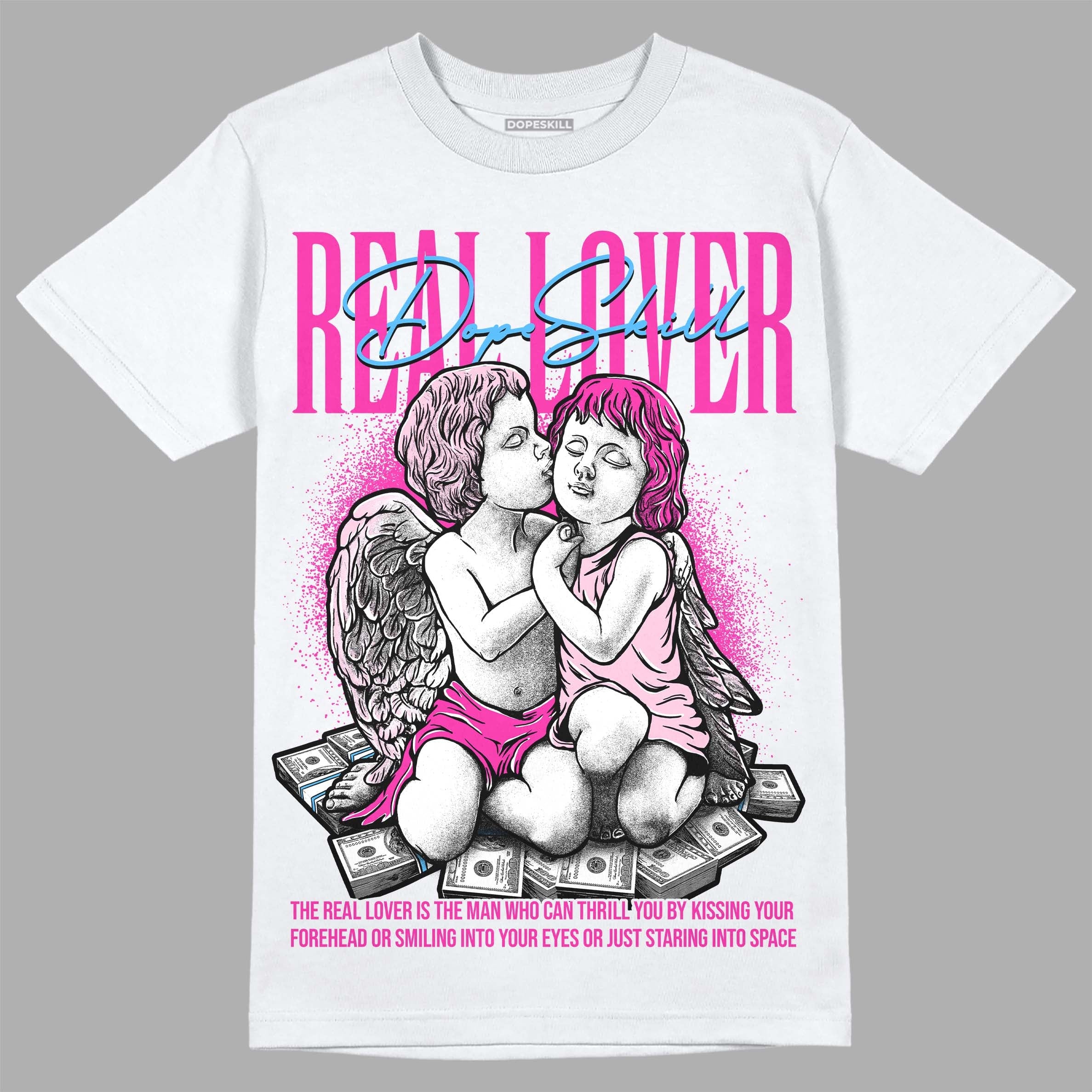 Pink Collection superstreetwear T-Shirt Real Lover Graphic