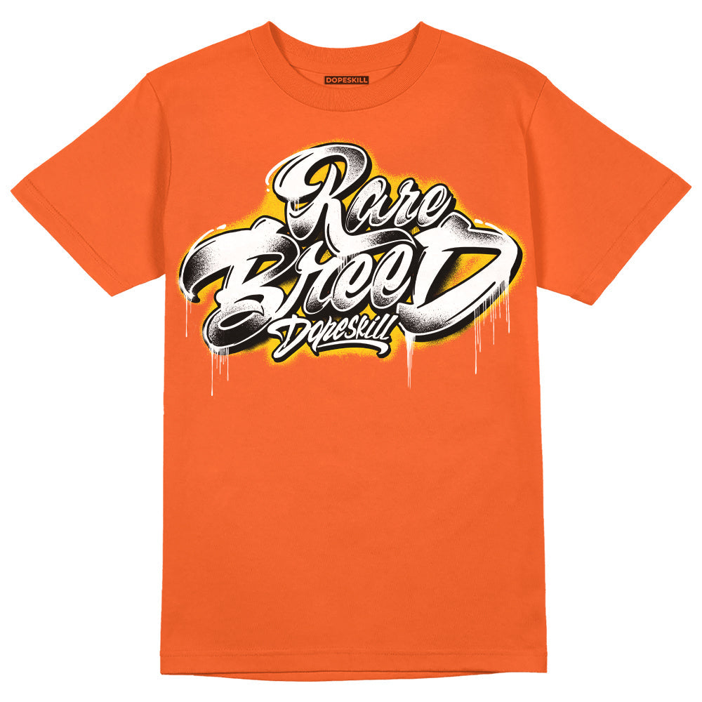Georgia Peach 3s superstreetwear Orange T-shirt Rare Breed Type Graphic