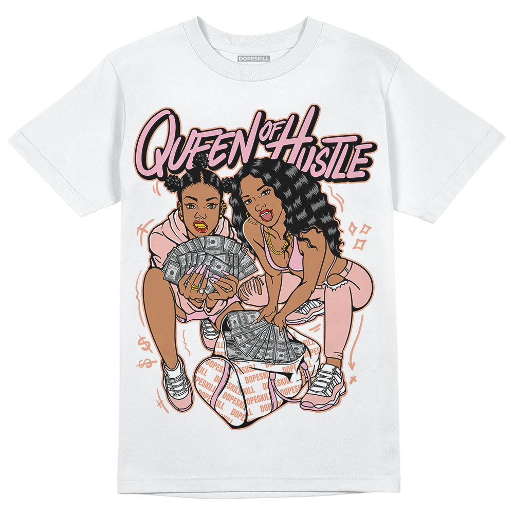 Legend Pink 11s superstreetwear T-Shirt Queen Of Hustle Graphic