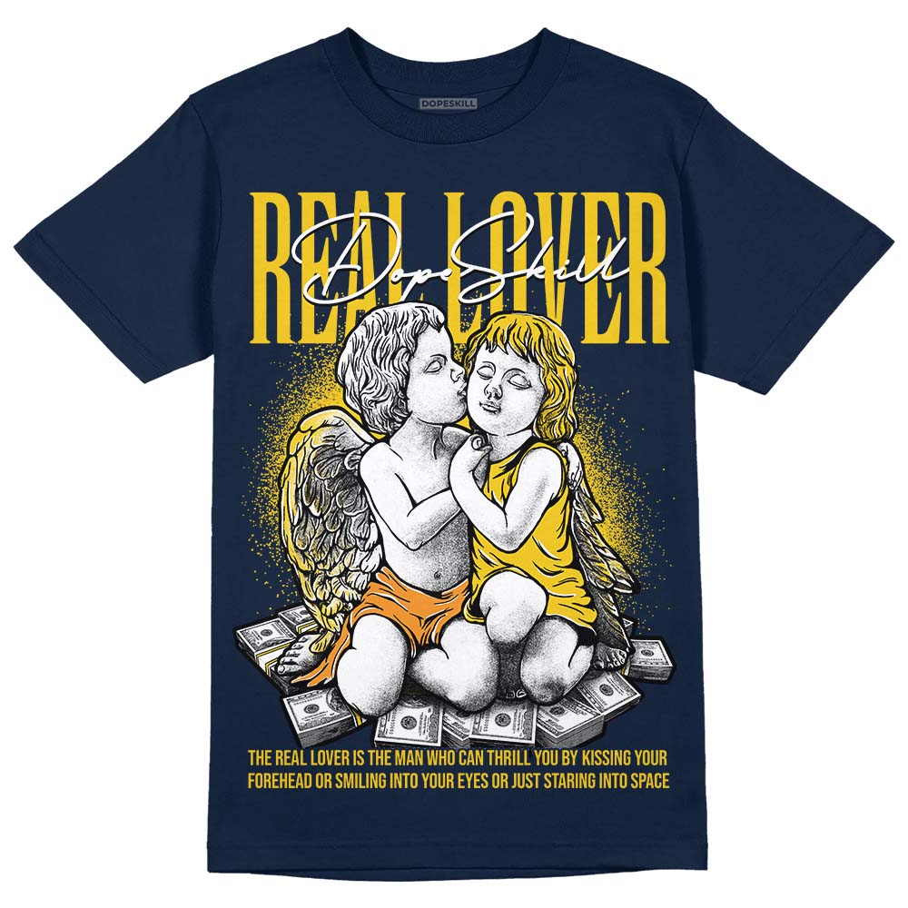 Michigan Dunks superstreetwear Midnight Navy T-Shirt Real Lover Graphic