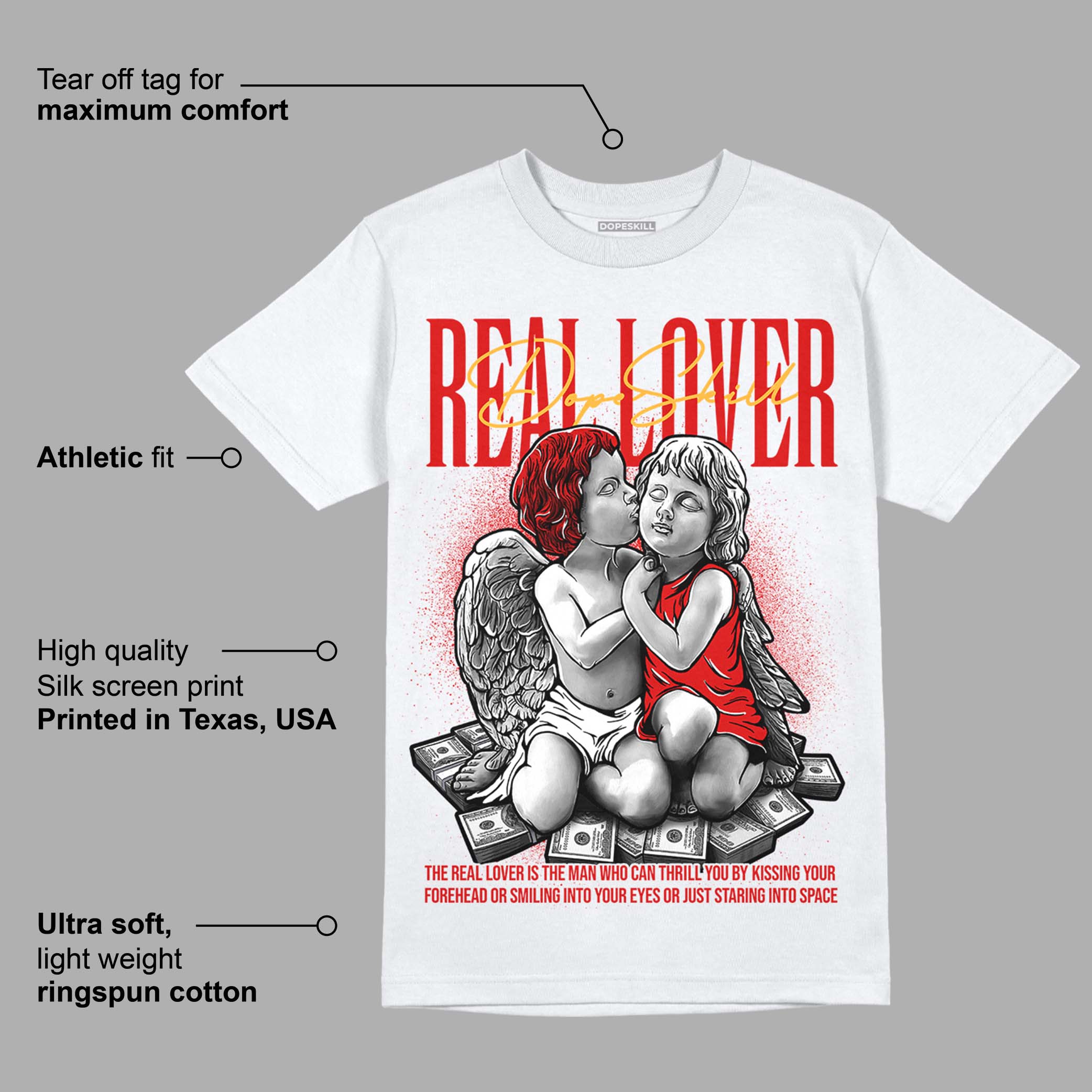 Dunk Low Gym Red superstreetwear T-Shirt Real Lover Graphic