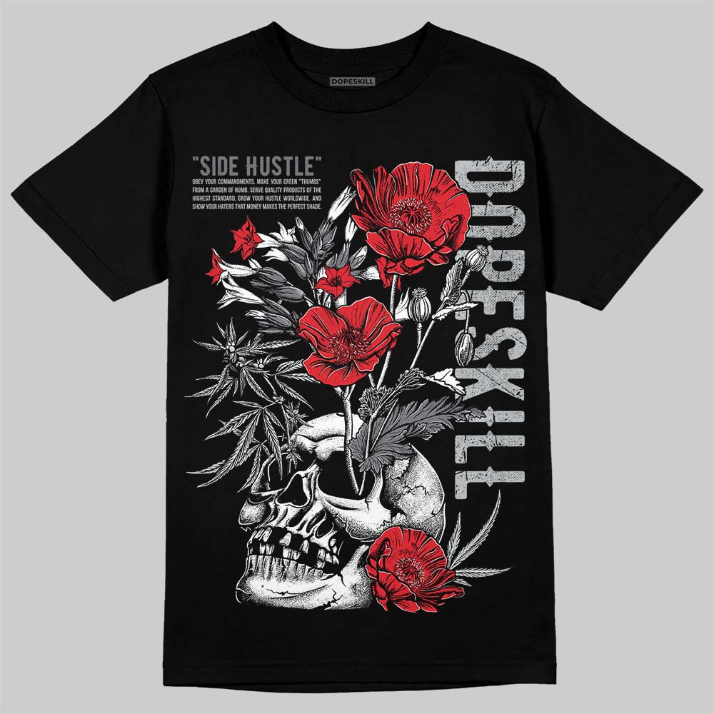 Wolf Grey 12s superstreetwear T-Shirt Side Hustle Graphic