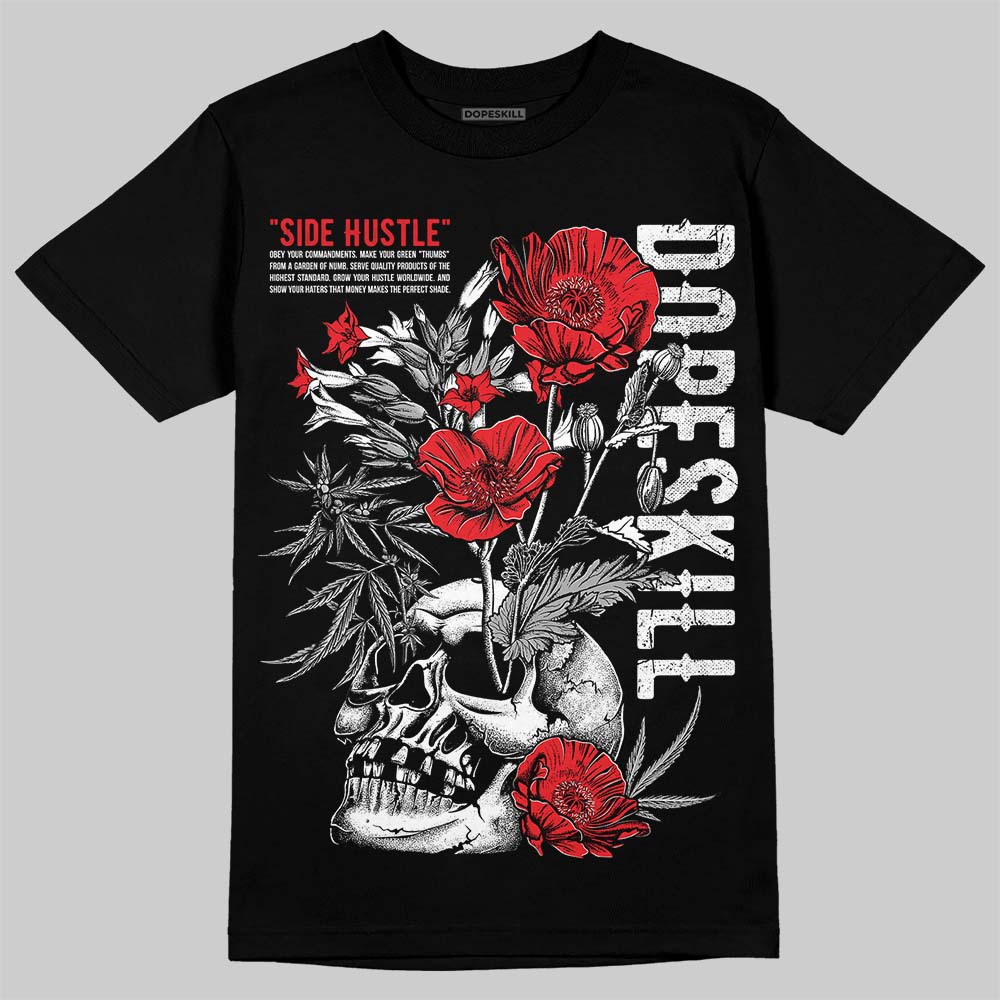 White Thunder 4s superstreetwear T-Shirt Side Hustle Graphic