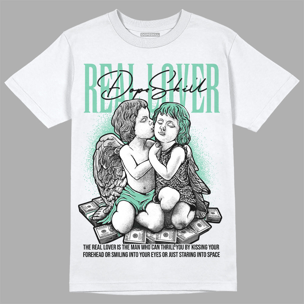 Green Glow 3s superstreetwear T-Shirt Real Lover Graphic