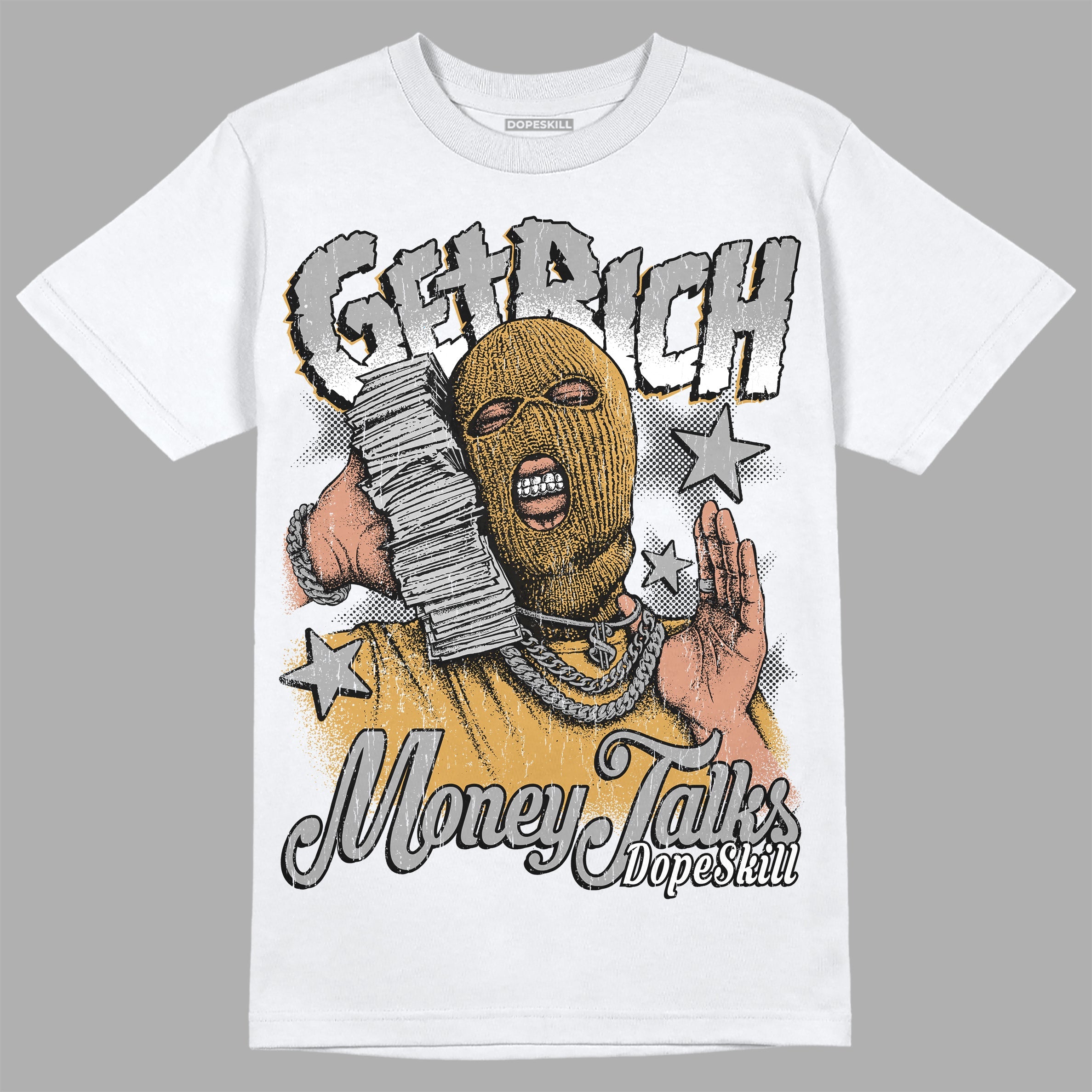Gratitude 11s superstreetwear T-Shirt Get Rich Graphic