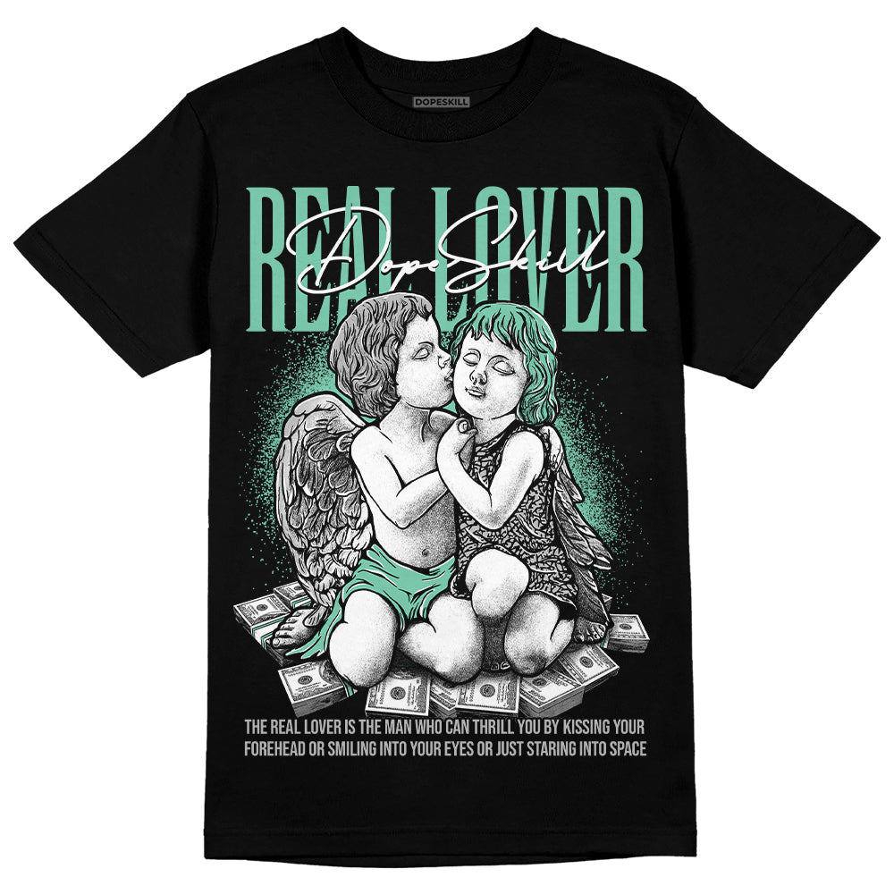 Green Glow 3s superstreetwear T-Shirt Real Lover Graphic