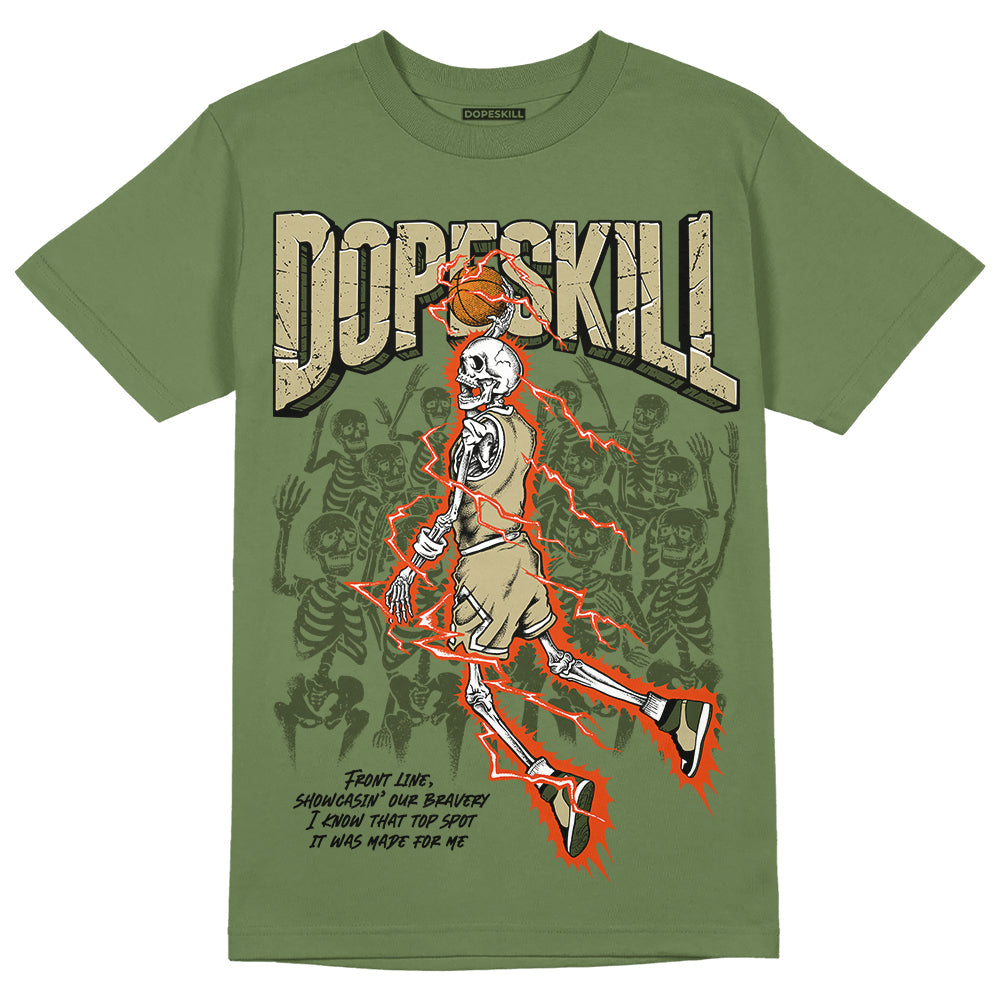 Olive Collection superstreetwear Olive T-shirt Thunder Dunk Graphic