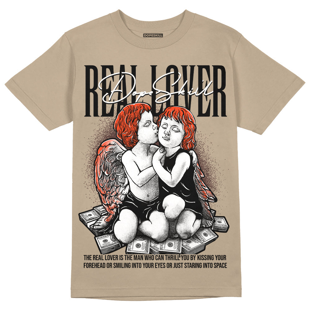 Latte 1s superstreetwear Medium Brown T-shirt Real Lover Graphic