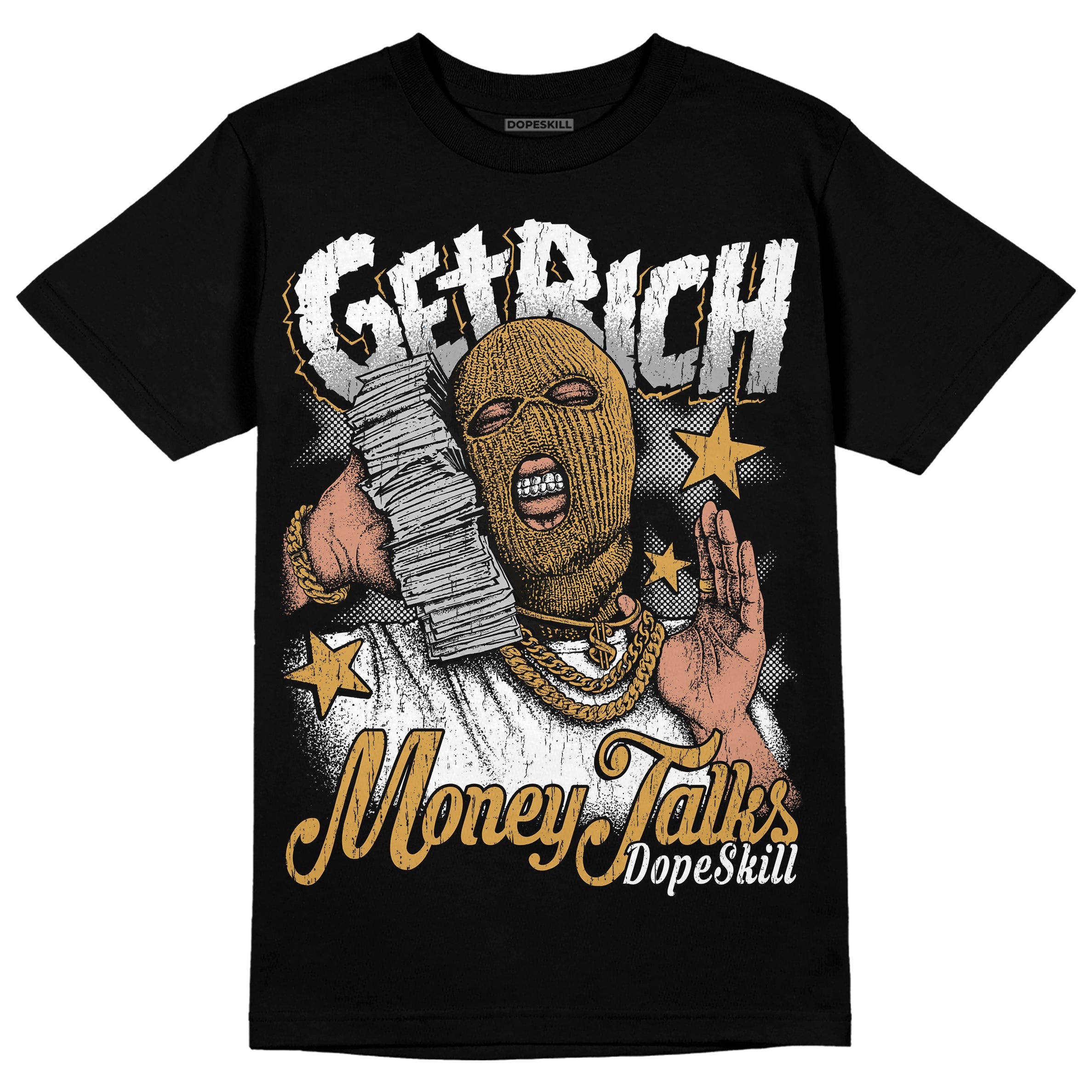 Gratitude 11s superstreetwear T-Shirt Get Rich Graphic