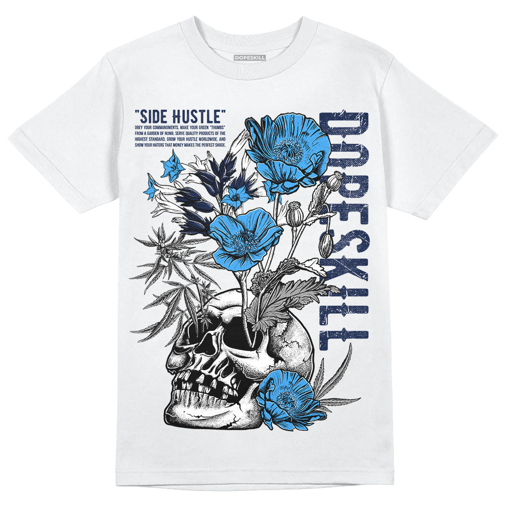 AJ Spizike White Obsidian superstreetwear T-Shirt Side Hustle Graphic