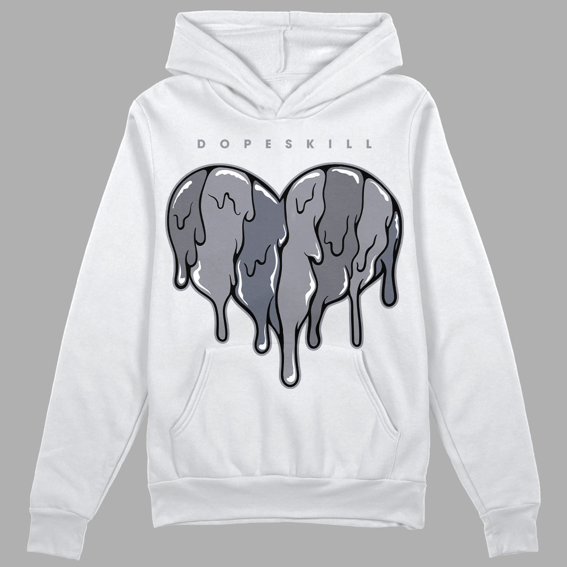 Stealth 14s superstreetwear Hoodie Sweatshirt Slime Drip Heart Graphic
