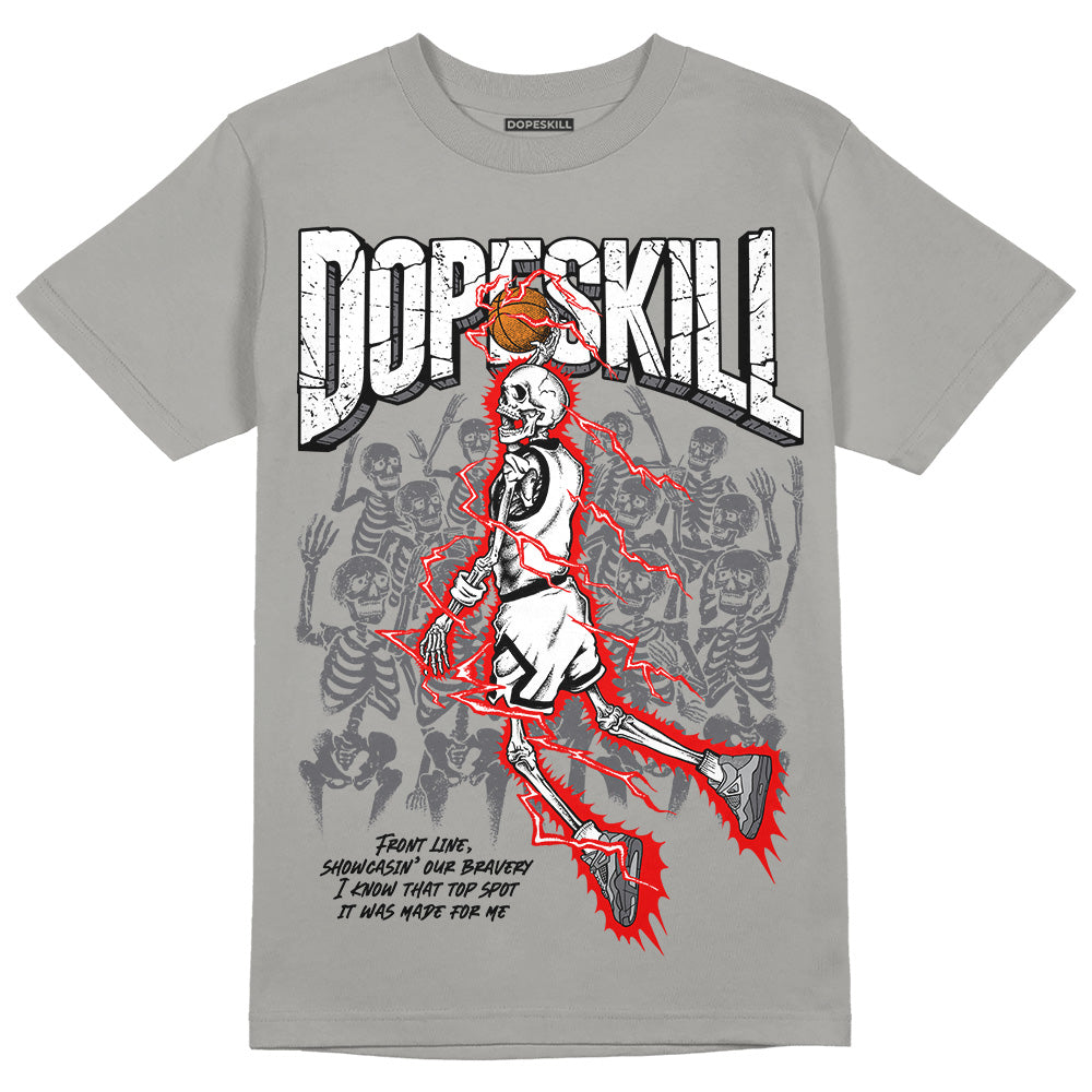 Wet Cement 4s superstreetwear Grey T-shirt Thunder Dunk Graphic