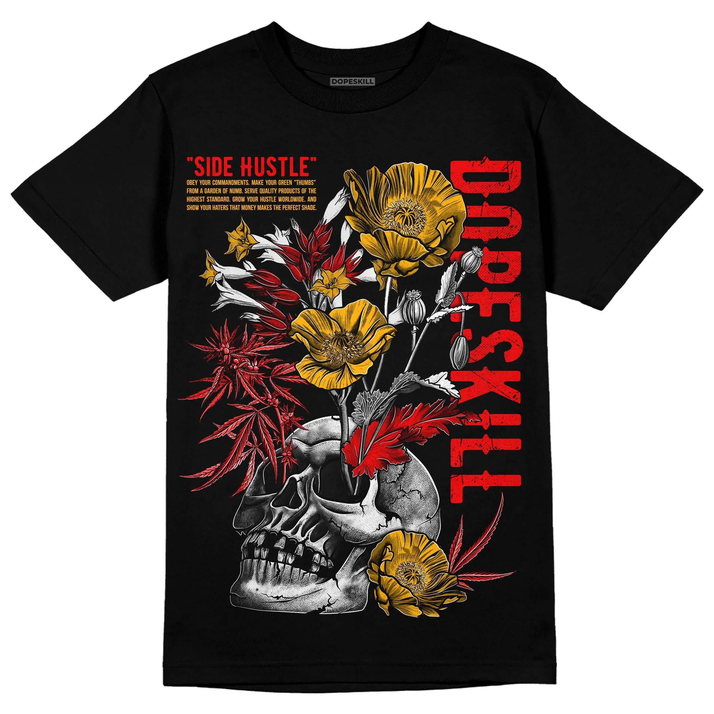 Red Collection superstreetwear T-Shirt Side Hustle Graphic