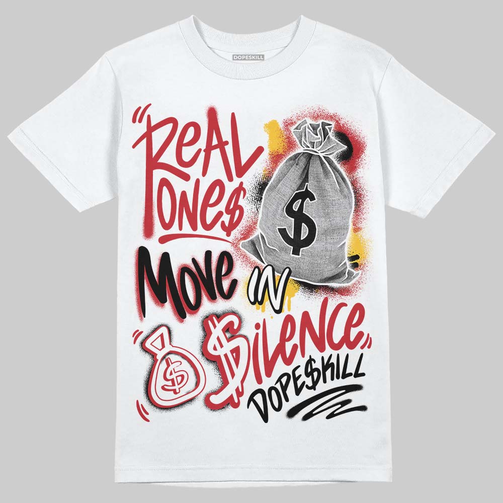 Ferrari 14s superstreetwear T-Shirt Real Ones Move In Silence Graphic