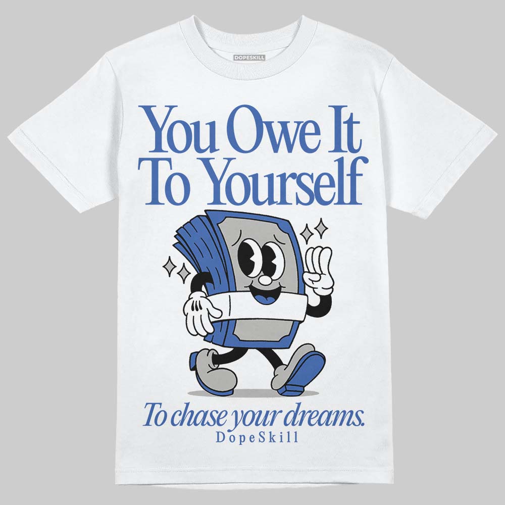 Lucky Shorts 3s superstreetwear T-Shirt Owe It To Yourself Graphic