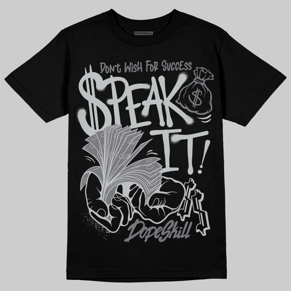Wolf Grey 12s superstreetwear T-Shirt Speak It Graphic