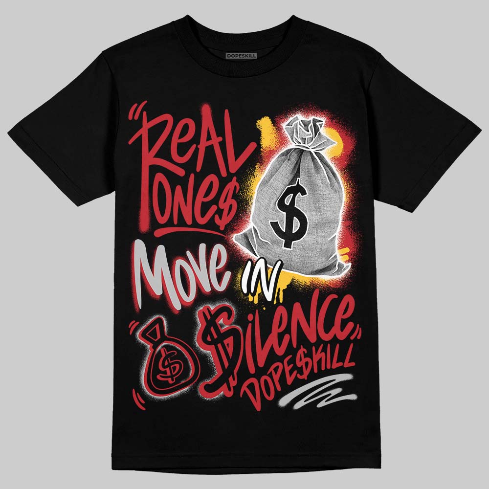 Ferrari 14s superstreetwear T-Shirt Real Ones Move In Silence Graphic