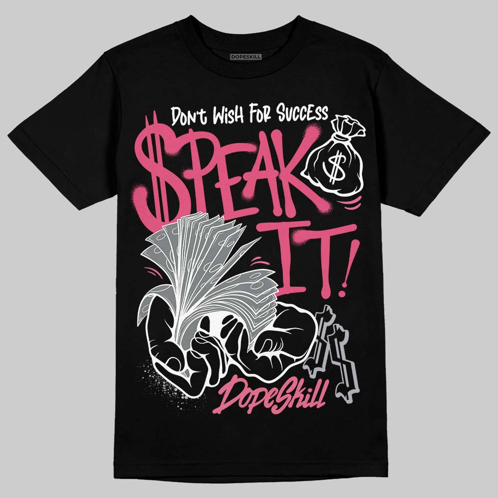 White Fluo Pink superstreetwear T-Shirt Speak It Graphic