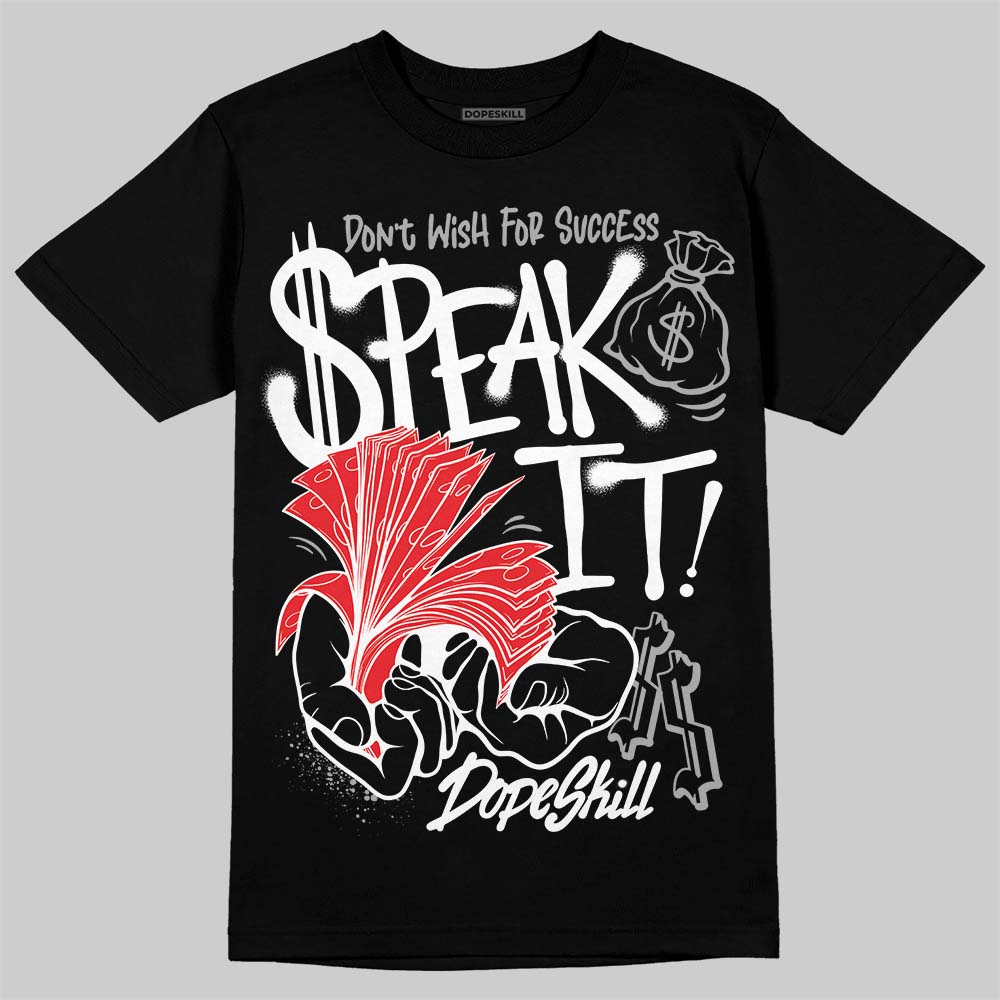White Thunder 4s superstreetwear T-Shirt Speak It Graphic