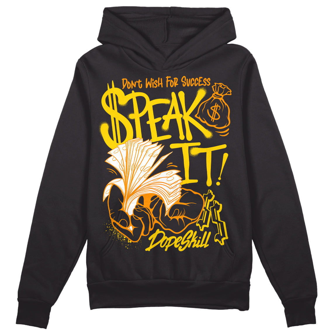 Yellow Ochre 6s superstreetwear Hoodie Sweatshirt Speak It Graphic