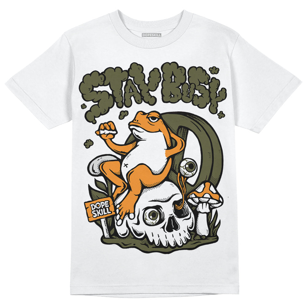 Olive 5s superstreetwear T-Shirt Stay Busy Graphic