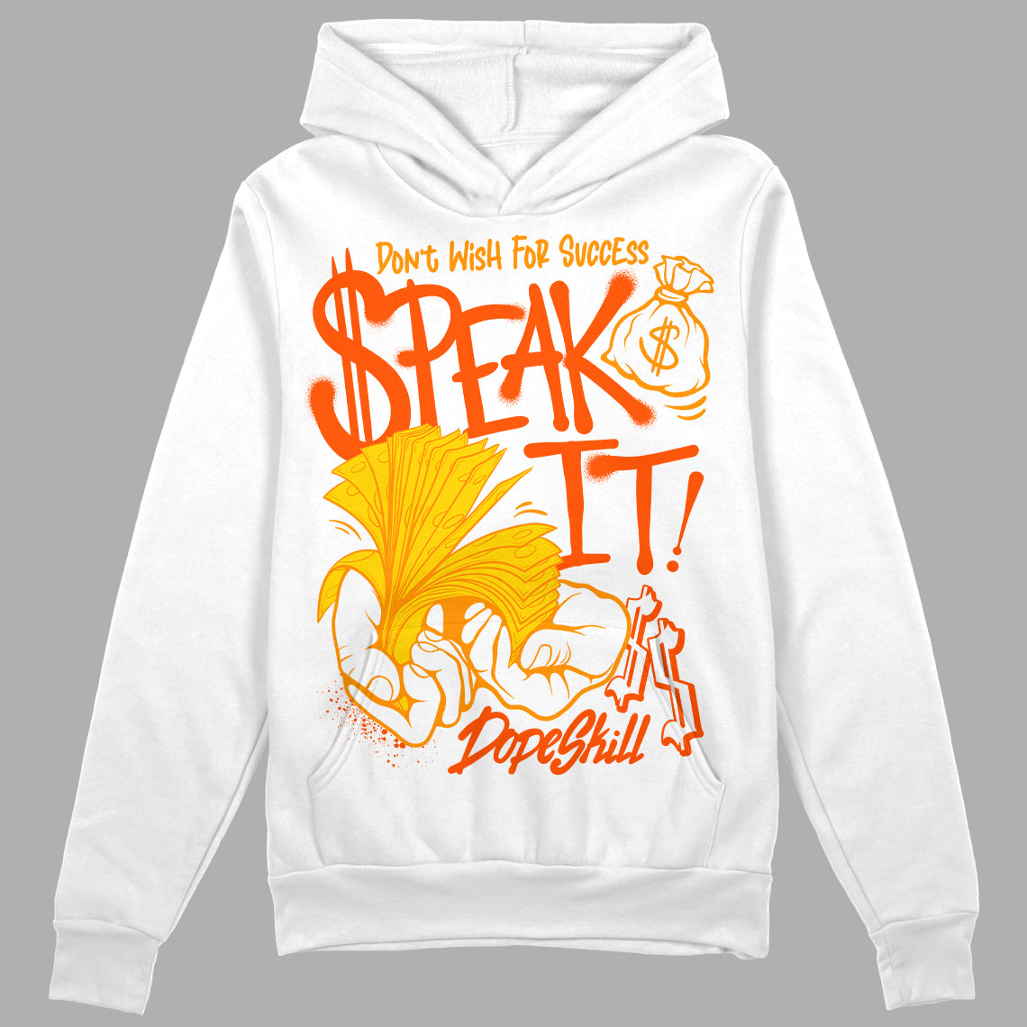 Yellow Ochre 6s superstreetwear Hoodie Sweatshirt Speak It Graphic