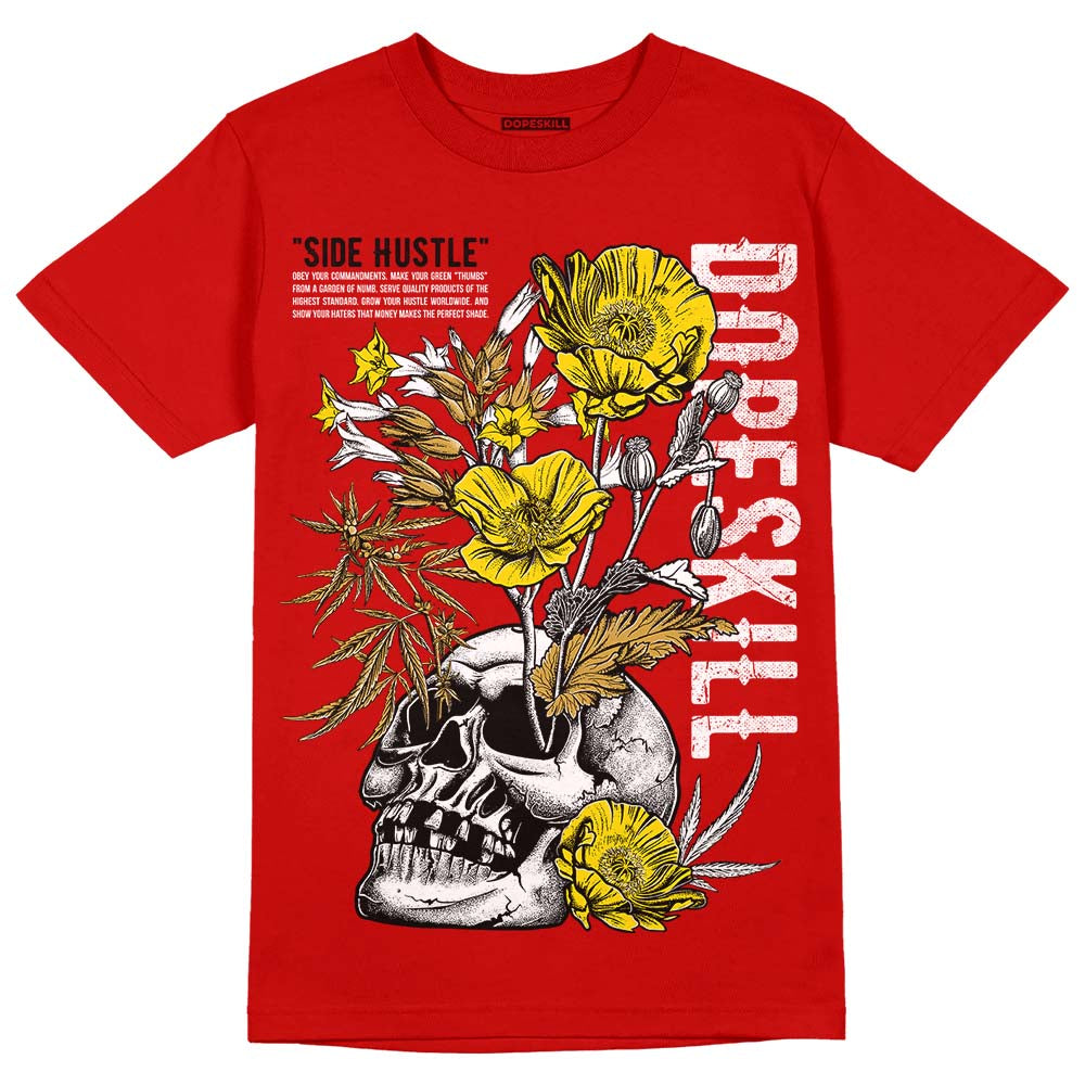 Red Collection superstreetwear Red T-shirt Side Hustle Graphic