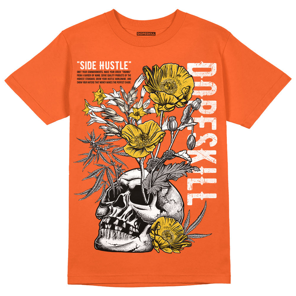 Georgia Peach 3s superstreetwear Orange T-shirt Side Hustle Graphic