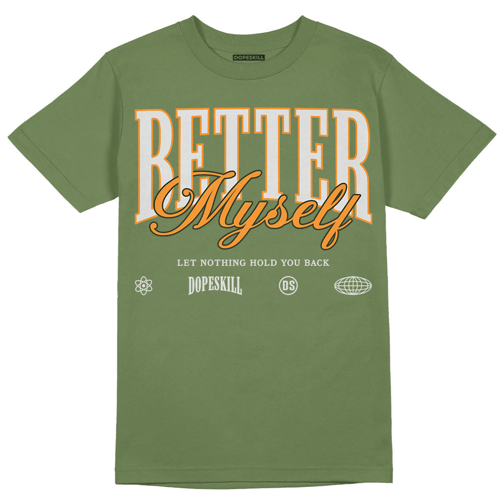 Olive 5s superstreetwear Olive T-shirt Better Myself Graphic