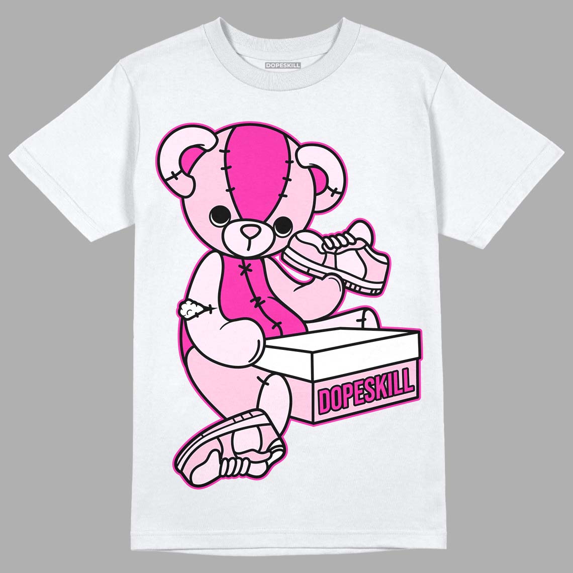 Triple Pink Dunk Low superstreetwear T-Shirt Sneakerhead BEAR Graphic