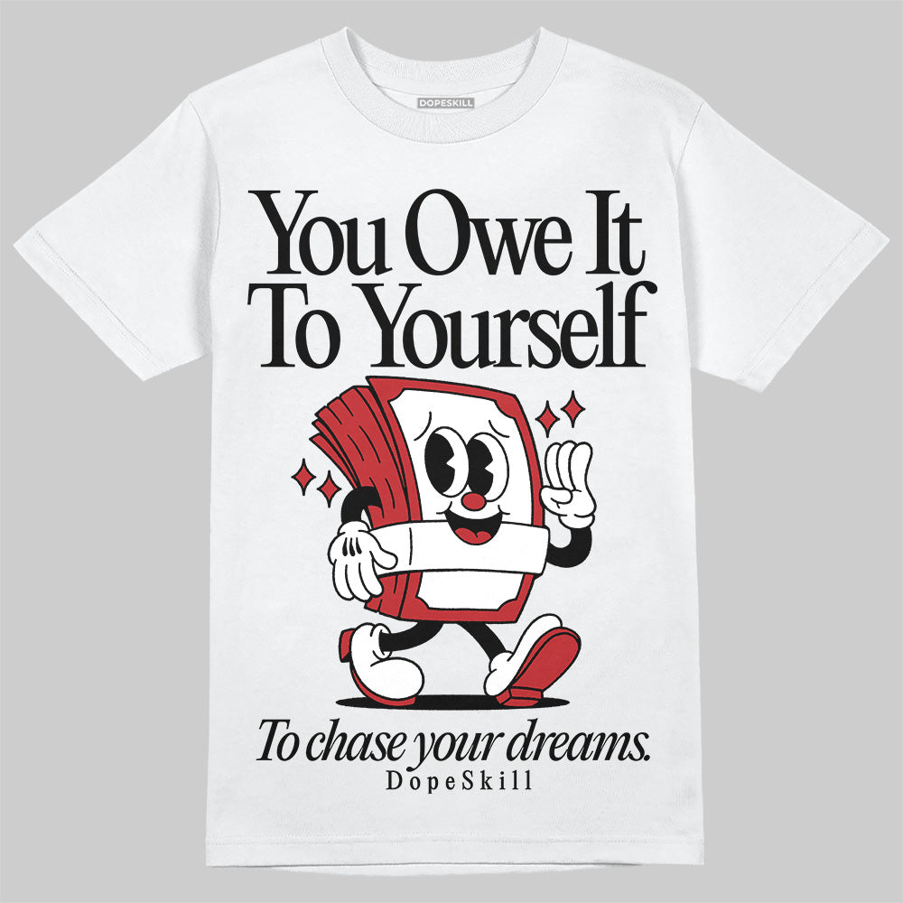 Flu Game 12s superstreetwear T-Shirt Owe It To Yourself Graphic