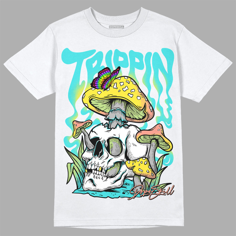 Cyan Burst 9060 superstreetwear T-Shirt Trippin Graphic