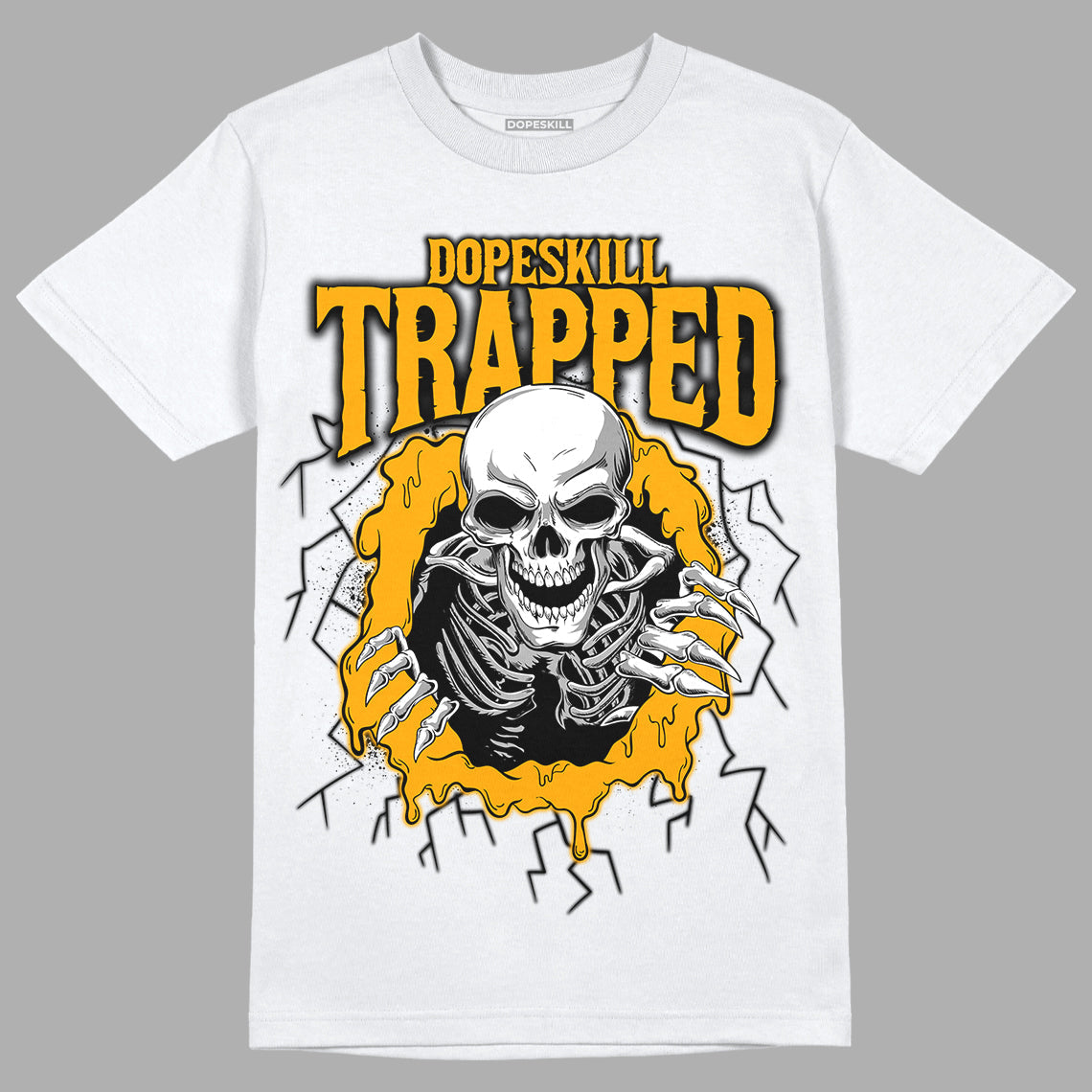 Black Taxi 12s superstreetwear T-Shirt Trapped Halloween Graphic