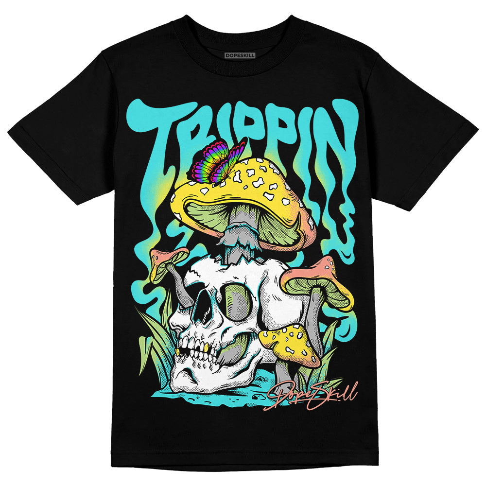 Cyan Burst 9060 superstreetwear T-Shirt Trippin Graphic